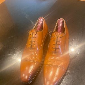 Excellent condition.   Cognac color. Magnanni exclusively for Neiman Marcus!!